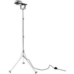 Lampadaire Sintesi d'Ernesto Gismondi pour Artemide, 1973 noir 50x50x160