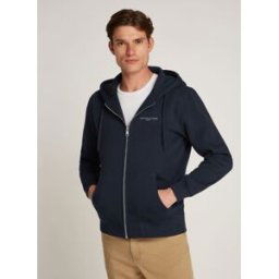 Small Tommy Logo Zip MW0MW37687 par Tommy Hilfiger Bleu L Accessoires
