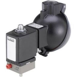 Bürkert Électrovanne à plongeur 126396 6014 24 V bride, G 1/8 Largeur nominale (détails) 1.5 mm à effet direct 1 pc(s)