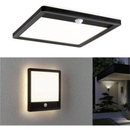 Paulmann Lamina PIR 94665 Applique LED extérieure avec détecteur de mouvement LED 15 W noir