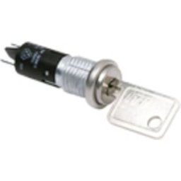 C & K Switches YM06132C805NQ Commutateur à clé 125 V 4 A 1 x Off/On 2 x 90 ° 1 pc(s)