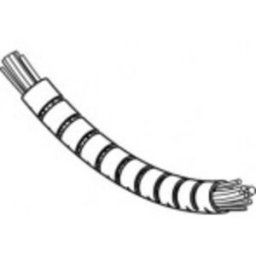 TOOLCRAFT Tube guide-câbles noir (Ø x L) 16 mm x 200 cm 1 pc(s) TO-5454891