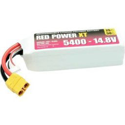 Red Power Pack de batterie (LiPo) 14.8 V 5400 mAh Softcase XT90