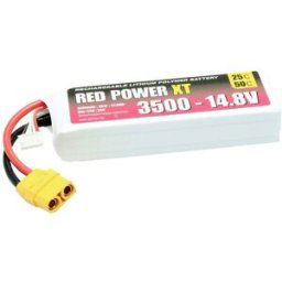 Red Power Pack de batterie (LiPo) 14.8 V 3500 mAh Softcase XT90