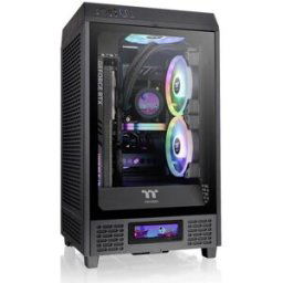 mini-tour Thermaltake The Tower 200 Boîtier PC noir