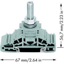 Borne à tige WAGO 885-108 25 pc(s)