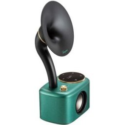 Sangean CP-100D Gramophone Radio de table DAB+, FM AUX, Bluetooth, USB écran tactile, rechargeable turquoise