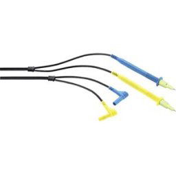Gossen Metrawatt KS21-T Set de cordons de mesure de sécurité pointe de test mâle 4 mm 2.00 m bleu, jaune, noir 1 pc(s)