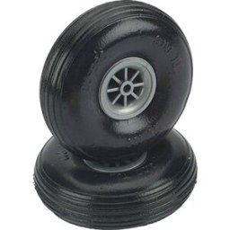 DU-BRO Pneu en caoutchouc mousse avec jantes en plastique, profilé 82 mm 2 pc(s)