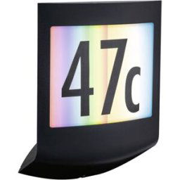 Paulmann Padea 94513 Eclairage LED pour numéro de maison 8.2 W anthracite