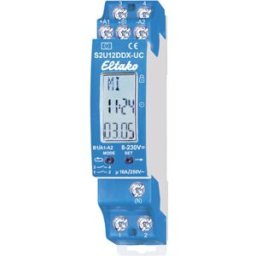 Eltako S2U12DDX-UC Programmateur horaire pour rail 230 V