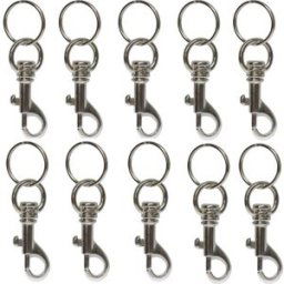 Basi Mousqueton pour clé 8120-9100 4026434004335 argent 10 pc(s)