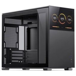 Micro-tour Jonsbo D31 Screen Boîtier PC noir