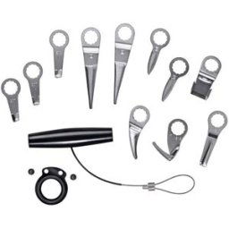 Lot de 12 accessoires pour vitrage automobile Cargo Fein 63903167320
