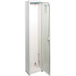Hager ZB51S ZB51S Armoire à compteurs montage apparent (en saillie), encastré, partiellement encastrée Nombre de divisions = 108 Contenu 1 pc(s)