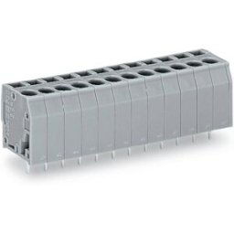 Bornier à ressort WAGO 739-110 2.50 mm² Nombre de pôles 10 gris 80 pc(s)