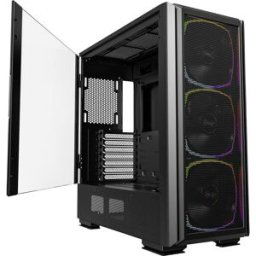 Tour midi MONTECH SKY TWO GX Tempered Glass Boîtier PC noir