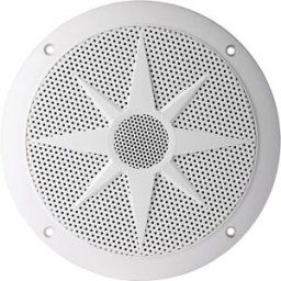 Visaton FX 16 WP - 4 Ohm 6.5 pouces 16 cm Haut-parleur coaxial 2 voies 80 W 4 Ω enceinte externe, résiste à leau de mer, membrane en plastique