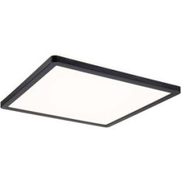Paulmann Atria Shine 71001 Plafonnier LED 16 W blanc chaud noir