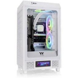 mini-tour Thermaltake The Tower 200 Boîtier PC blanc