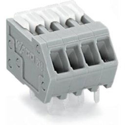 Bornier à ressort WAGO 218-109 0.50 mm² Nombre de pôles 9 gris 200 pc(s)