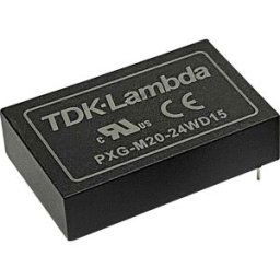 TDK PXG-M20-48WD15 Convertisseur CC/CC 5 V/DC 12 V/DC, -12 V/DC 0.625 A 20 W Nbr. de sorties: 2 x Contenu 1 pc(s)