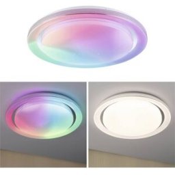 Paulmann 70547 Rainbow Plafonnier LED LED LED 38.50 W chrome, blanc
