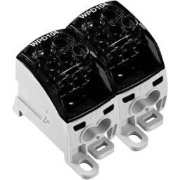 Weidmüller 2725390000 Bloc de distribution raccord à vis noir 1 pc(s)