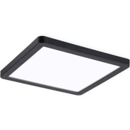 Paulmann Atria Shine 71014 Plafonnier LED 12 W blanc neutre noir