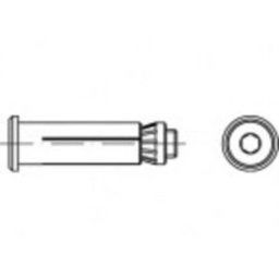Alstertaler Schrauben & Präzisionsteile Hollo-Bolt 60 mm acier galvanisé 820310130120060 1 pc(s)