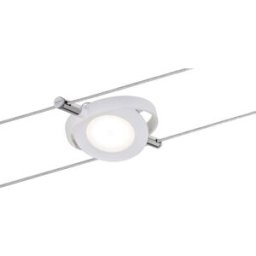 Paulmann RoundMac 94106 Système complet déclairage sur câble LED intégrée 26 W LED blanc mat