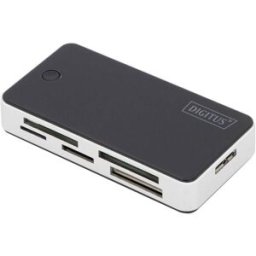 Digitus DA-70330-1 Lecteur de carte mémoire externe USB 3.0, USB-A noir/blanc