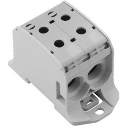 Weidmüller 2502700000 Borne de passage 47 mm raccord à vis gris 1 pc(s)