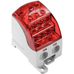 Weidmüller 2725270000 Bloc de distribution raccord à vis rouge 1 pc(s)