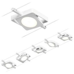 Paulmann MacLED 94422 Système complet déclairage sur câble LED intégrée LED blanc, chrome