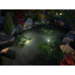 Paulmann Underwater 94209 Système déclairage Plug&Shine; lampe de bassin LED LED 4 W blanc chaud noir (brillant)