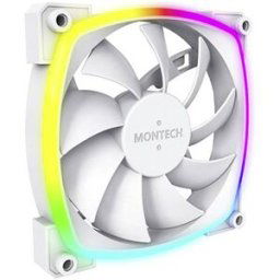 MONTECH AX120 PWM ARGB Ventilateur pour PC blanc (l x H x P) 120 x 120 x 25 mm