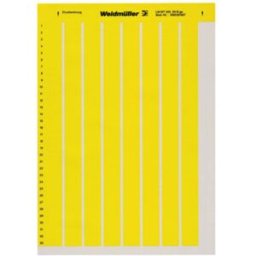 Etiquette pour imprimante Weidmüller LM MT300 18X6,5 GE 1749321687 Surface de marquage: 6 x 18 mm jaune 10 pc(s)