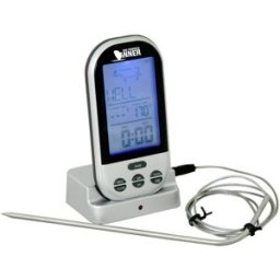Thermomètre de barbecue numérique Techno Line WS 1050 alarme, surveillance de la température à coeur