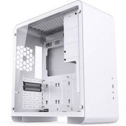 Tour midi Jonsbo Jonsbo U4 Pro Midi-Tower, Tempered Glass - weiß Boîtier, Boîtier gaming, Boîtier PC blanc