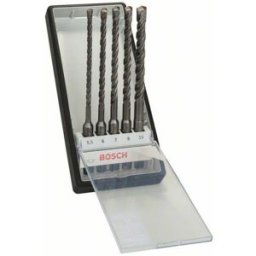 Jeu de forets pour marteau-perforateur 5 pièces SDS-Plus Bosch Accessories 2607019929 1 set