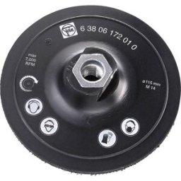 Fein Plateau support avec pièce adhésive agrippante diam. 115 mm, M14