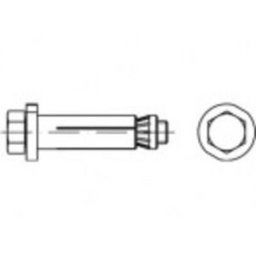 Alstertaler Schrauben & Präzisionsteile Hollo-Bolt 60 mm Acier galvanisé 820310200120060 1 pc(s)