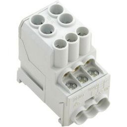Weidmüller 1561910000 Distributeur de potentiel raccord à vis gris clair 3 pc(s)