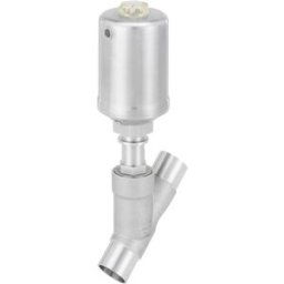 Bürkert Vanne à siège incliné 287554 2060 Matériau du boîtier acier inoxydable Matériau isolant FKM 1 pc(s)
