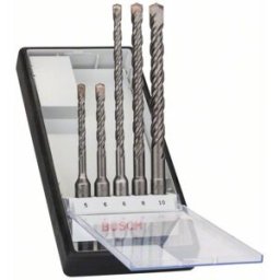 Jeu de forets pour marteau-perforateur 5 pièces SDS-Plus Bosch Accessories 2607019927 1 set