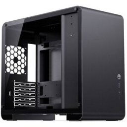 Micro-tour Jonsbo Jonsbo U4 Mini Micro-ATX-Gehäuse, Tempered Glass - schwarz Boîtier, Boîtier gaming, Boîtier PC