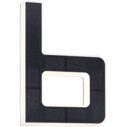 Paulmann 94651 Solar Hausnummer b Eclairage solaire pour numéro de maison CEE: G (A - G) blanc chaud noir