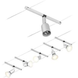 Paulmann Wire Systems 94442 Système complet déclairage sur câble GU5.3 chrome (mat)