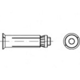 Alstertaler Schrauben & Präzisionsteile Hollo-Bolt 80 mm acier galvanisé 820310140120080 1 pc(s)